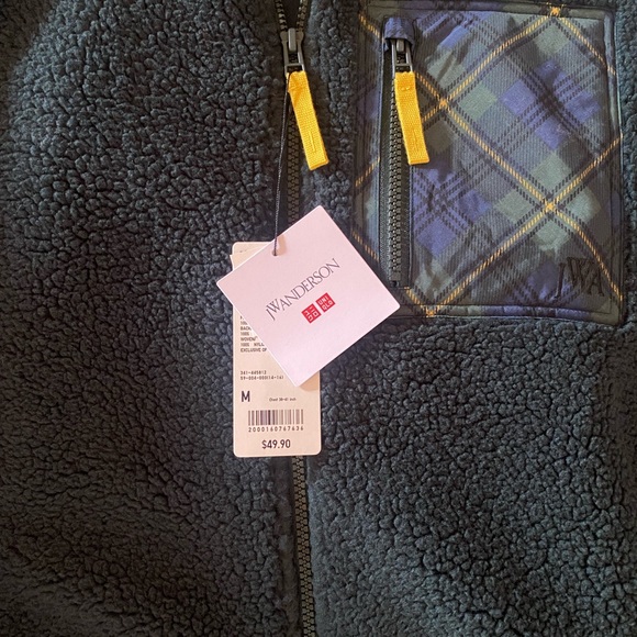 NWT JW Anderson Uniqlo Pile lined fleece set - Picture 10 of 14